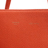 Celine Cabas Phantom Small Leather Shoulder Bag in Orange Secondhand