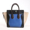 Celine Luggage Mini Leather Handbag in Multicolor Secondhand