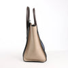 Celine Luggage Mini Leather Handbag in Multicolor Secondhand