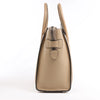 CELINE Luggage Micro Leather Handbag in Beige Secondhand
