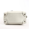 Celine Luggage Micro Leather Handbag in Gray Secondhand