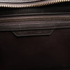 Celine Luggage Micro Leather Handbag in Blue x Black x Taupe Secondhand