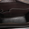 Celine Luggage Micro Leather Handbag in Blue x Black x Taupe Secondhand