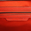 Celine Luggage Mini Leather Handbag in Orange Secondhand