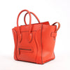 Secondhand Celine Luggage Mini Leather Handbag in Orange