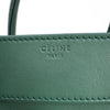 CELINE Luggage Phantom Small Leather Handbag in Green Secondhand