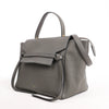 Celine Belt Bag Mini Leather 2way Handbag in Gray Secondhand