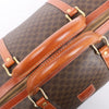 Celine Macadam Boston PVC & Leather Travel Bag in Brown Secondhand