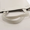 Celine Cabas Phantom Small Leather Shoulder Bag in White Secondhand