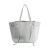 Secondhand Celine Cabas Phantom Small Leather Shoulder Bag in Gray
