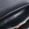 Celine Sac 16 Smooth Leather Medium 2Way Handbag in Black Secondhand