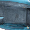 Celine Tie Knot Leather Handbag in Blue Secondhand
