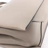 Celine Tri-Fold Leather Shoulder Bag in Greige Secondhand