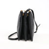 Celine Trio Large Leather Crossbody bag in Black Secondhand