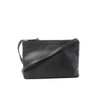 Celine Trio Small Leather Crossbody bag in Black Secondhand