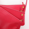 Celine Trio Large Leather Crossbody bag in Pink Secondhand
