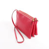 Celine Trio Large Leather Crossbody bag in Pink Secondhand