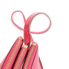 Celine Trio Large Leather Crossbody bag in Pink Secondhand