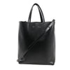 CELINE Cabas Vertical Small Leather 2Way Handbag in Black Secondhand