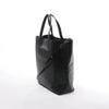 CELINE Cabas Vertical Small Leather 2Way Handbag in Black Secondhand
