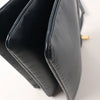 Celine Trio Large Leather Crossbody bag in Navy Blue Secondhand