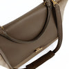 Céline Trapèze shoulder bag in linen and leather