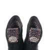 Chanel Coco Mark Cowhide Ankle Boots in Black G30120, Size 39C EU Secondhand
