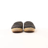 Chanel Metallic Tweed Grosgrain CC Espadrilles in Black x Gold G29762, Size 37 EU Secondhand