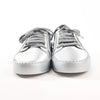 Chanel Coco Mark Rubber Sneakers in Silver G32719, Size 38 EU Secondhand