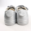 Chanel Coco Mark Rubber Sneakers in Silver G32719, Size 38 EU Secondhand