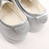 Chanel Coco Mark Rubber Sneakers in Silver G32719, Size 38 EU Secondhand