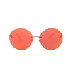 Secondhand Chanel Mirrored Sunglasses in Red CH4216