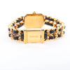Chanel Premiere L AG70349 GP & Leather QZ Watch with Black Dial Secondhand