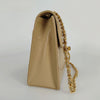 Chanel Timeless Classica turn lock bag in beige leather