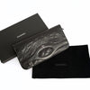 Chanel Clutch handbag in matelassé black leather