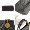 Chanel Médaillon handbag in black leather