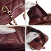 Chanel Camera Chevron Quilted shoulder bag in burgundy leather