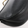 Chloe Drew Leather Chain Crossbody Bag in Black Secondhand