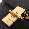 Chloe Drew Leather Chain Crossbody Bag in Black Secondhand