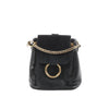 Secondhand Chloe Faye Leather x Suede Backpack in Black
