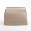 Chloe Faye Suede x Leather Shoulder bag in Greige Secondhand