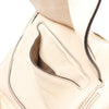 Secondhand Chloe Marcie Leather Hobo Handbag in Beige