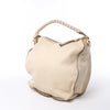 Secondhand Chloe Marcie Leather Hobo Handbag in Beige
