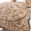 Chloe Marcie Medium Leather Leopard Pattern Handbag in Brown, Limited Edition Secondhand
