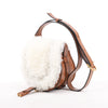 Chloe Marcie Mini Leather x Boa Crossbody Bag in Brown Secondhand