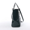 Dior Lady Dior Large Cannage Patent Leather 2Way Handbag in Green Secondhand
