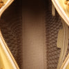Dior Lady Dior Patent Leather Cannage Large 2Way Handbag in Yellow Secondhand