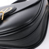 Dior Bobby Medium Calfskin Flap Shoulder Bag in Black Secondhand