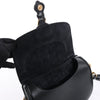 Dior Bobby Medium Calfskin Flap Shoulder Bag in Black Secondhand