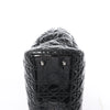 Dior Soft Lady Dior Patent Leather Cannage Large Shoulder Bag in Black Secondhand